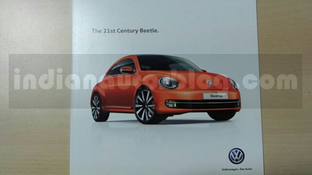 India-bound Volkswagen Beetle brochure leaked
